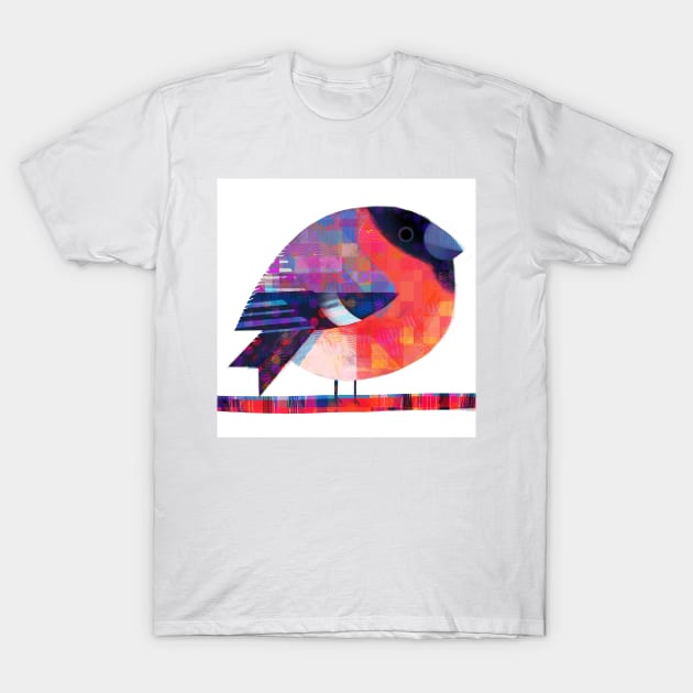 Bullfinch T-Shirt by Gareth Lucas